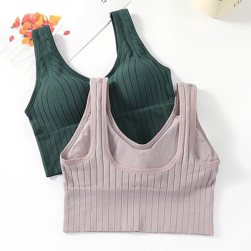 Seamless Women Wireless Bra Padded Sports Tube Top Crop Top U-Shaped Back Breathable Simple Lingerie Bralette 2022
Seamless Women Wireless Bra Padded Sports Tube Top Crop Top U-Shaped Back Breathable Simple Lingerie Bralette 2022