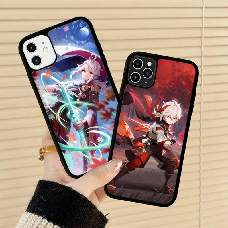 Genshin Impact Kaedehara Kazuha Phone Case Silicone PC+TPU Case for iPhone 11 12 13 Pro Max 8 7 6 Plus X SE XR Hard Fundas
Genshin Impact Kaedehara Kazuha Phone Case Silicone PC+TPU Case for iPhone 11 12 13 Pro Max 8 7 6 Plus X SE XR Hard Fundas