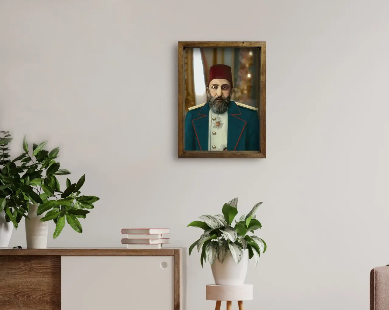 BK Home Sultan II Abdülhamid Han Design Natural Solid Wood Frame Table 45x65cm-7
BK Home Sultan II Abdülhamid Han Design Natural Solid Wood Frame Table 45x65cm-7
