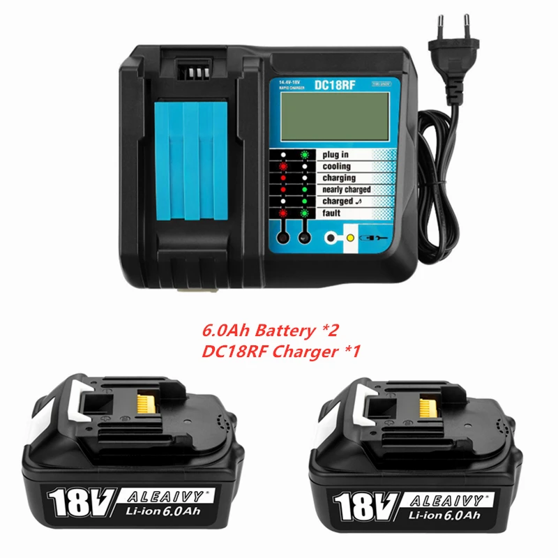 2021New Makita 18v tools BL1860 18V 6.0Ah Li-ion Rechargeable Battery for Makita 18v Battery BL1830 BL1850 BL1860B 18650 battery
2021New Makita 18v tools BL1860 18V 6.0Ah Li-ion Rechargeable Battery for Makita 18v Battery BL1830 BL1850 BL1860B 18650 battery