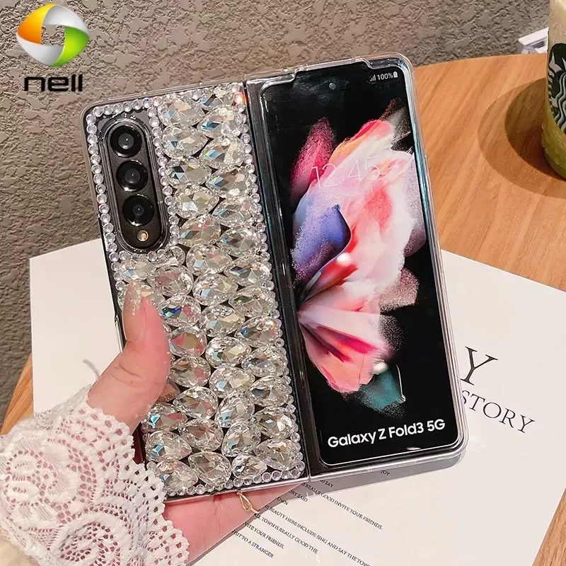 Роскошный чехол со стразами для телефона Samsung Galaxy Z Fold 3 4 5, жесткий чехол-накладка из поликарбоната с бриллиантами для самостоятельной сборки
Роскошный чехол со стразами для телефона Samsung Galaxy Z Fold 3 4 5, жесткий чехол-накладка из поликарбоната с бриллиантами для самостоятельной сборки