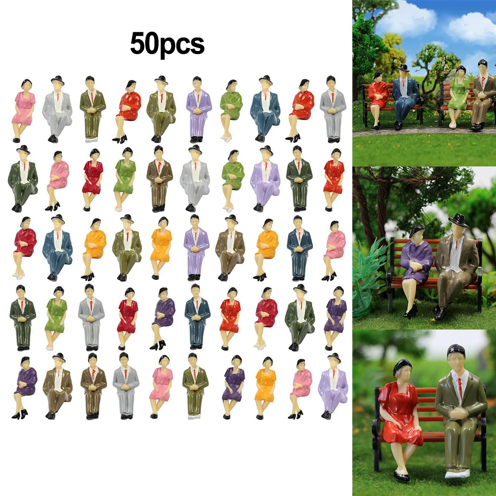 48Pcs Model Trains 1:32 Painted Sitting Figures HO Scale Standing People Assorted Pose Scenery Miniature Decoration For Layout
48Pcs Model Trains 1:32 Painted Sitting Figures HO Scale Standing People Assorted Pose Scenery Miniature Decoration For Layout