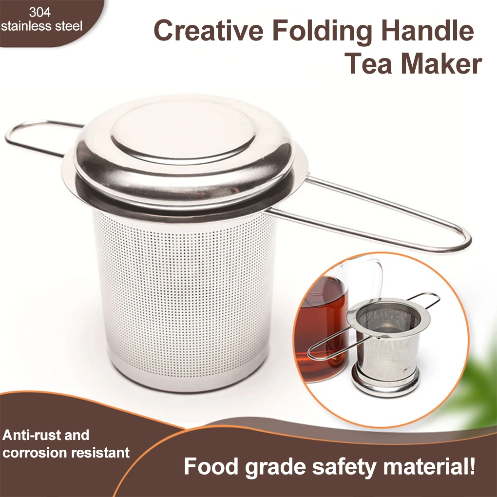 Многоразовый ситечко для чая, из нержавеющей стали
Многоразовый ситечко для чая, из нержавеющей стали