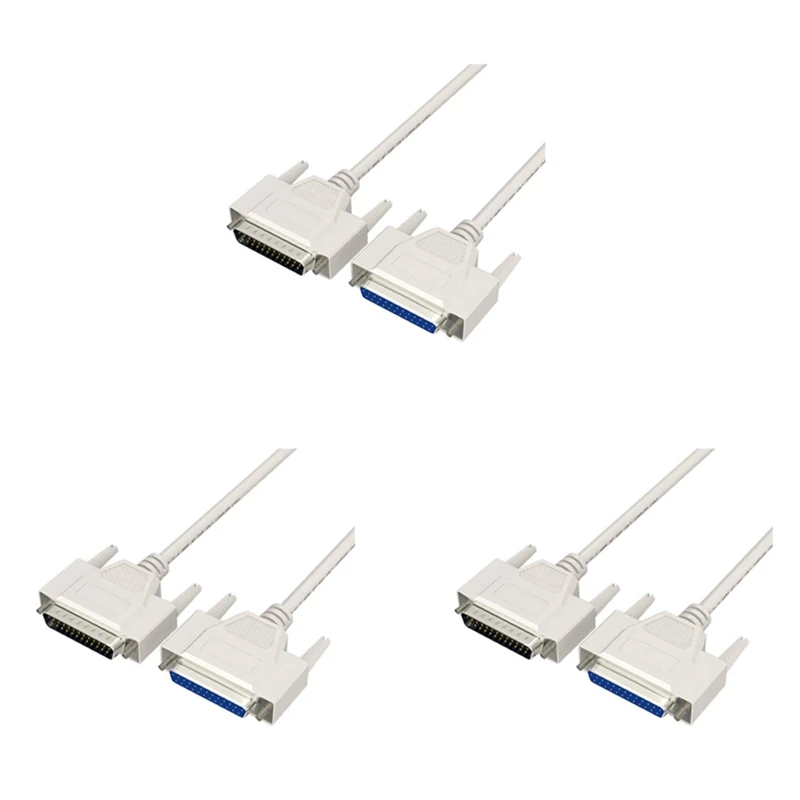 3X25 контактов DB25, параллельный штырь-гнездо, Φ кабель 1,5 м, компьютерный кабель для принтера, Удлинительный кабель 25 контактов LPT
3X25 контактов DB25, параллельный штырь-гнездо, Φ кабель 1,5 м, компьютерный кабель для принтера, Удлинительный кабель 25 контактов LPT