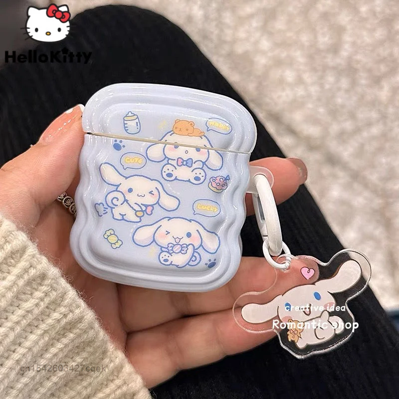 Чехол Sanrio Airpod, симпатичный Коричный чехол для Bluetooth-гарнитуры, Роскошный чехол для Airpods 1, 2, 3, чехол для наушников с подвеской Airpods Pro 2, чехол
Чехол Sanrio Airpod, симпатичный Коричный чехол для Bluetooth-гарнитуры, Роскошный чехол для Airpods 1, 2, 3, чехол для наушников с подвеской Airpods Pro 2, чехол
