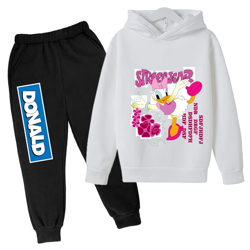 Children Donald Duck Clothes Suit Warm Sweater Girl Hoodies Pullover Sweatshirt Pant Winter Spring Girl Boy Tracksuit Sportswear
Children Donald Duck Clothes Suit Warm Sweater Girl Hoodies Pullover Sweatshirt Pant Winter Spring Girl Boy Tracksuit Sportswear