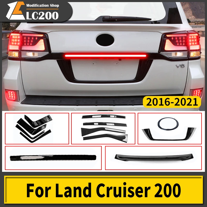 2016-2021 Toyota Land Cruiser 200 LC200 Tailgate Black Body Kit Black Warrior Exterior Decoration Accessories Tailgate Spoiler
2016-2021 Toyota Land Cruiser 200 LC200 Tailgate Black Body Kit Black Warrior Exterior Decoration Accessories Tailgate Spoiler