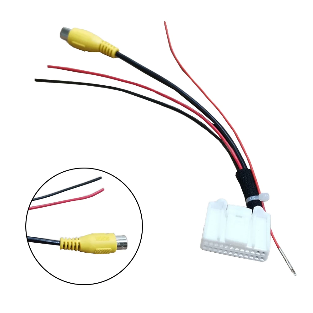 1pc Rearview Backup Camera Video Harness 360° Reversing Image Harness Adapter Cable 24pin Cable Adapter For Toyota Parts
1pc Rearview Backup Camera Video Harness 360° Reversing Image Harness Adapter Cable 24pin Cable Adapter For Toyota Parts