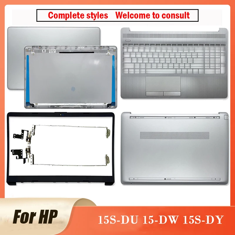 New For HP 15S-DU 15-DW 15S-DY Laptop LCD Back Cover/Front Bezel/Palmrest/Bottom Case/Hings Top Black L52012-001
New For HP 15S-DU 15-DW 15S-DY Laptop LCD Back Cover/Front Bezel/Palmrest/Bottom Case/Hings Top Black L52012-001