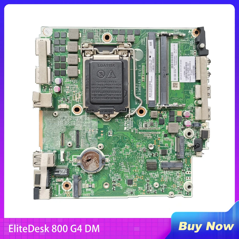 For HP EliteDesk 800 G4 DM Desktop Motherboard L19394-601 L54539-601 DA0F83MB6A0 65W Perfect Tested
For HP EliteDesk 800 G4 DM Desktop Motherboard L19394-601 L54539-601 DA0F83MB6A0 65W Perfect Tested
