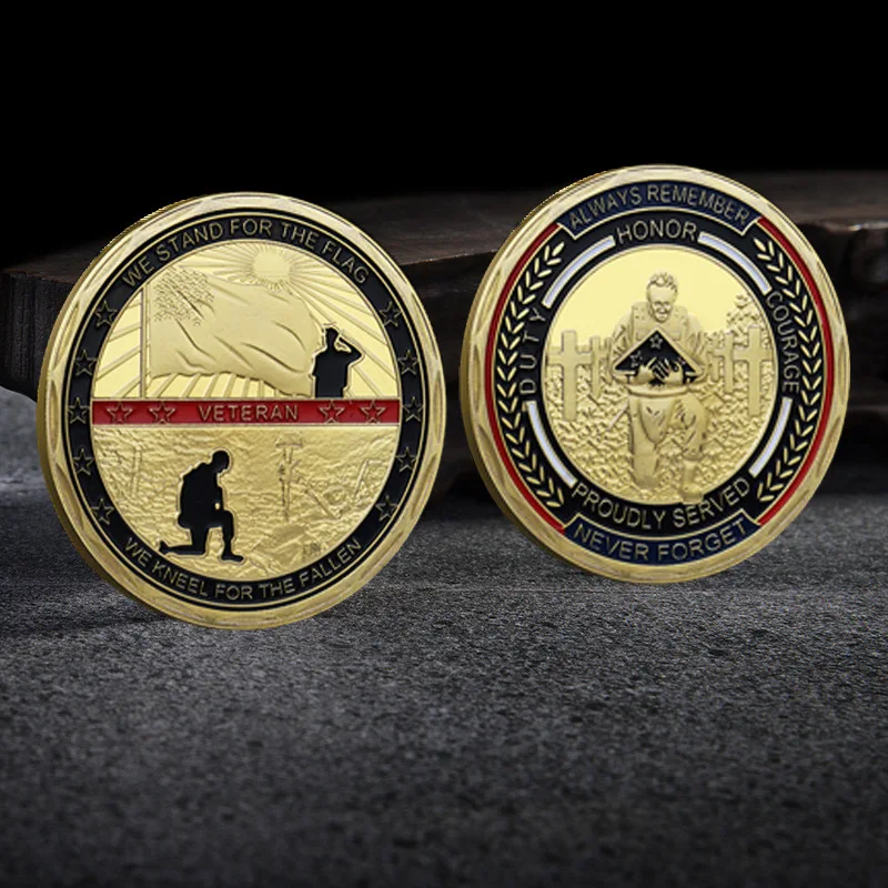Veterans Commemorative Coins U.S. Military Commemorative Coins Cross Faith Honor Metal Medallions Crafts Coins Collectibles
Veterans Commemorative Coins U.S. Military Commemorative Coins Cross Faith Honor Metal Medallions Crafts Coins Collectibles
