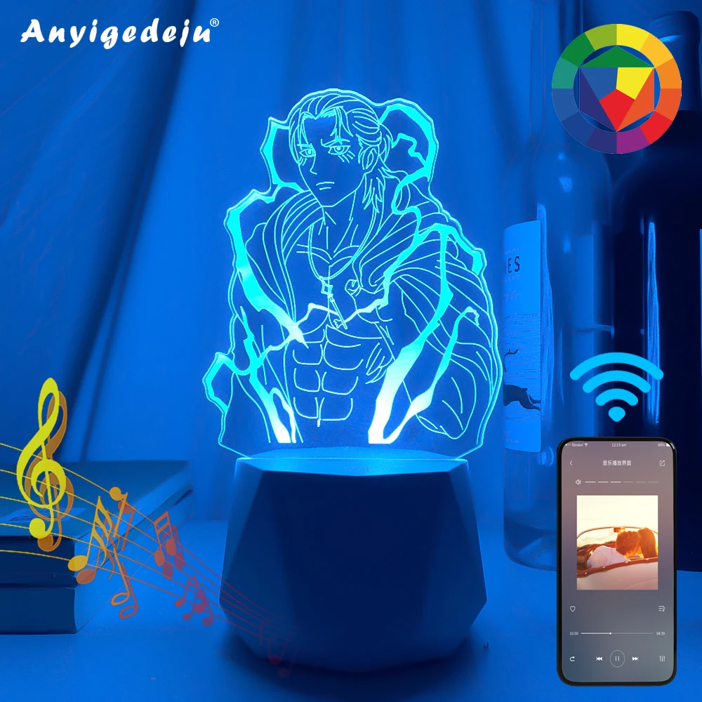 Bluetooth speaker Led Lamp 3d Anime Attack on Titan Eren Yeager for Room Decor Light Battery Powered Kids Birthday Gifts Manga
Bluetooth speaker Led Lamp 3d Anime Attack on Titan Eren Yeager for Room Decor Light Battery Powered Kids Birthday Gifts Manga