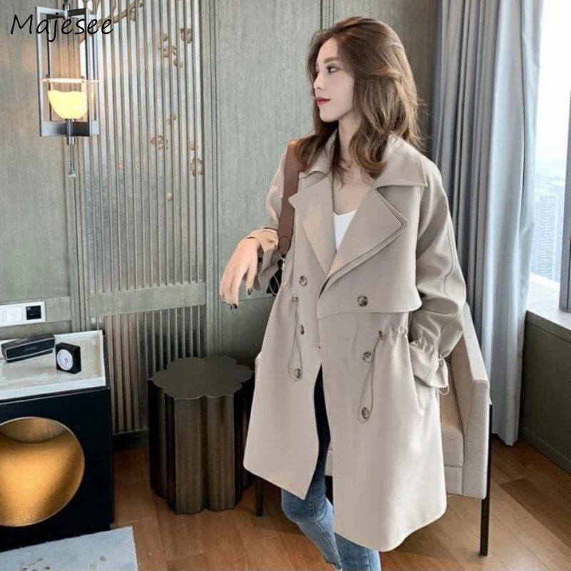 Тренч Женский ветронепроницаемый двубортный, модная одежда в стиле ретро, элегантная уличная одежда для подростков, 5 цветов
Тренч Женский ветронепроницаемый двубортный, модная одежда в стиле ретро, элегантная уличная одежда для подростков, 5 цветов