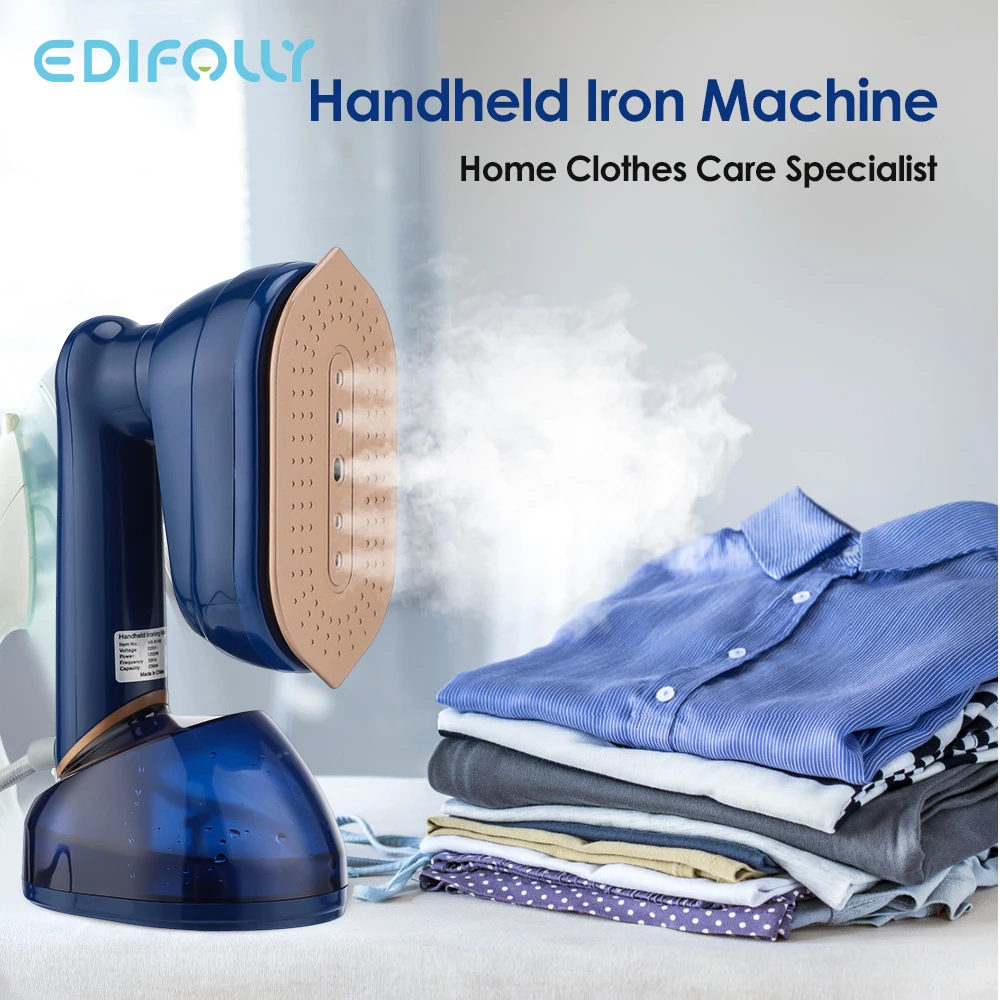 New Mini Steam Iron Handheld Portable iron Garment Steamer Dry and Wet Hot Steam Clothes Fabric Ironing Machine for Home Travel
New Mini Steam Iron Handheld Portable iron Garment Steamer Dry and Wet Hot Steam Clothes Fabric Ironing Machine for Home Travel