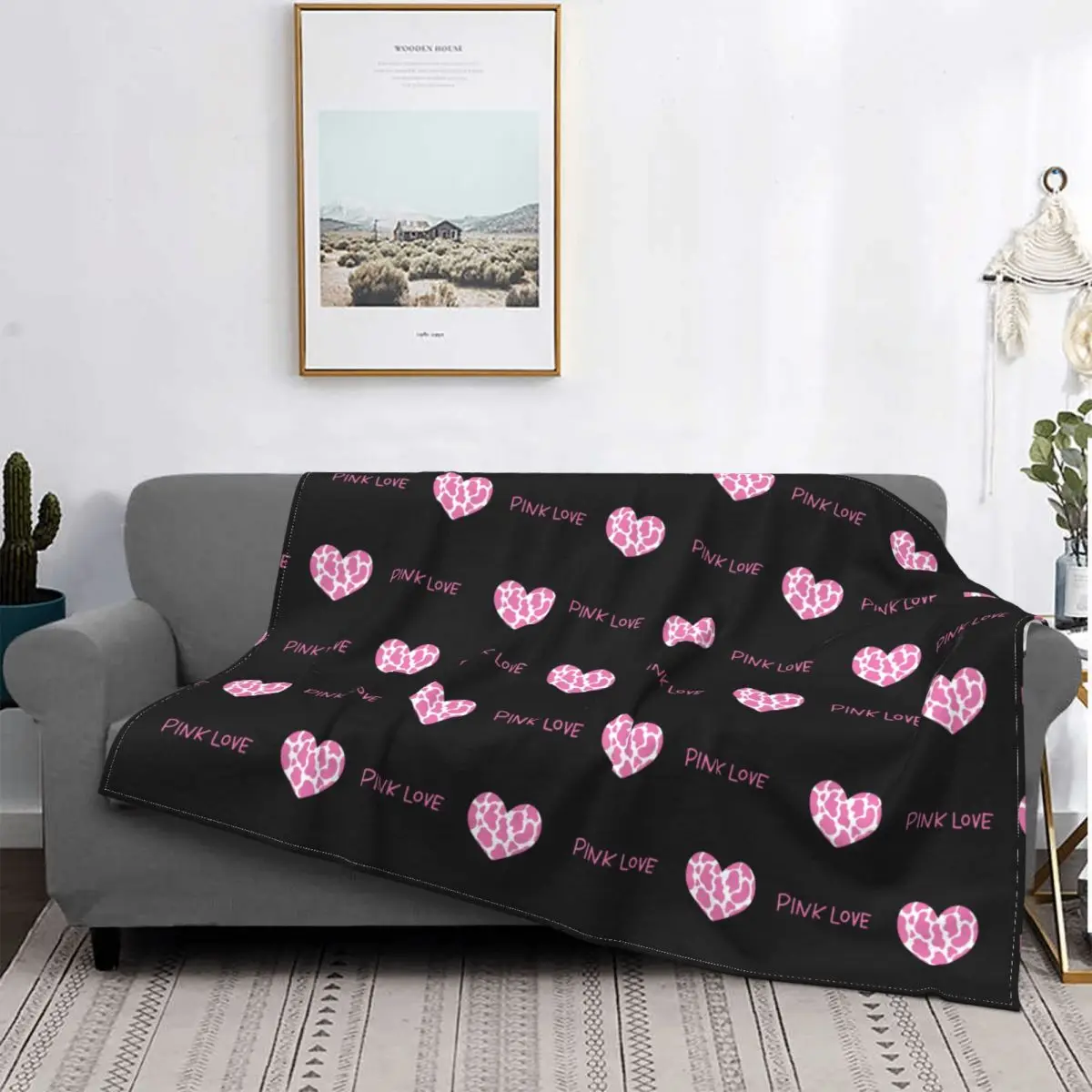 Love Heart Fleece Throw Blanket Lettering Sacred Blanket for Sofa Outdoor Warm Bedspread
Love Heart Fleece Throw Blanket Lettering Sacred Blanket for Sofa Outdoor Warm Bedspread