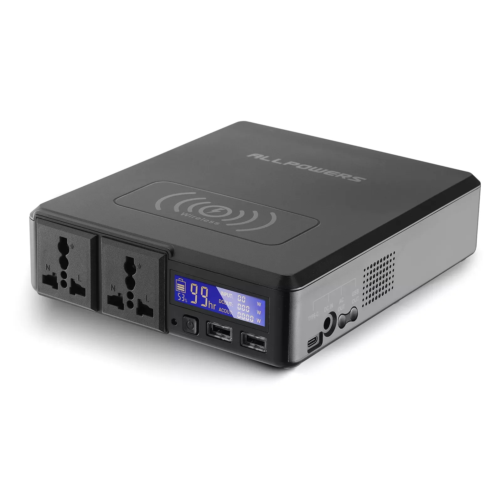 ALLPOWERS Solar Powerbank 154Wh 41600mAh External Battery Charger, Powerstation 200W Portable Generator Emergency Backup Power
ALLPOWERS Solar Powerbank 154Wh 41600mAh External Battery Charger, Powerstation 200W Portable Generator Emergency Backup Power