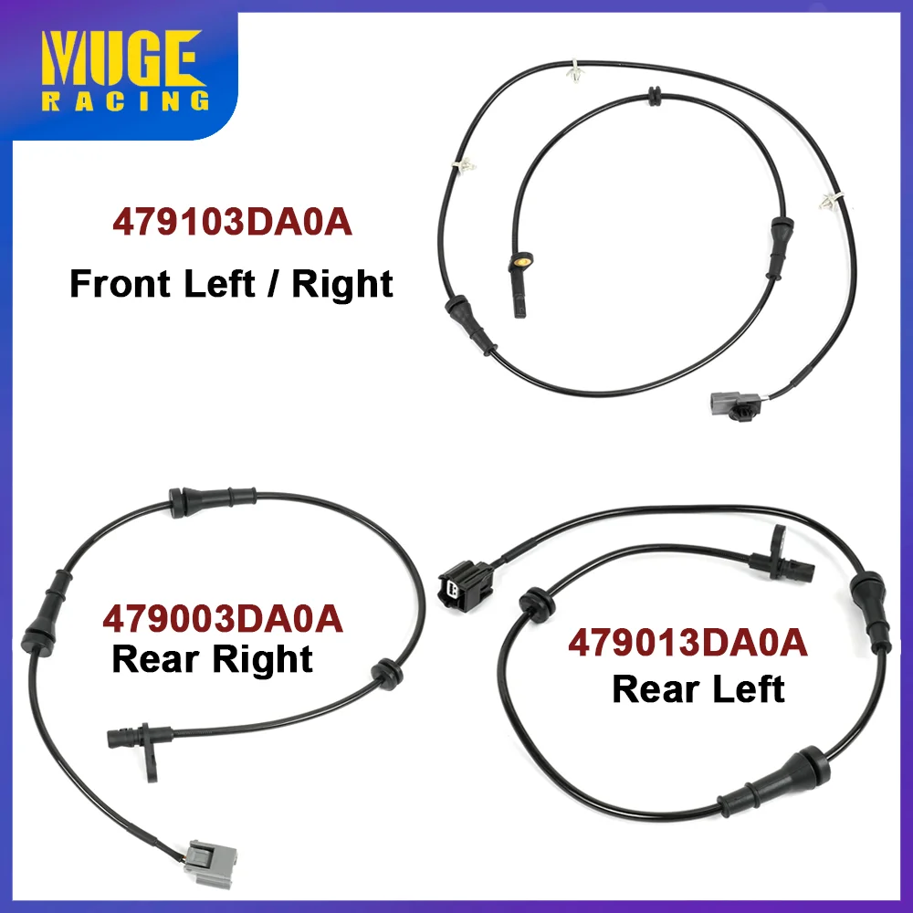 New ABS Wheel Speed Sensor Rear Front Left Right 479103DA0A 479003DA0A 479013DA0A For Nissan Sentra Tiida Sylphy 1.6 1.8L THB047
New ABS Wheel Speed Sensor Rear Front Left Right 479103DA0A 479003DA0A 479013DA0A For Nissan Sentra Tiida Sylphy 1.6 1.8L THB047