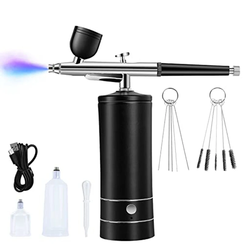 1 SET Airbrush Kit Rechargeable Cordless Airbrush Compressor 30PSI High Pressure Portable Handheld Airbrush Gun Airbrush Set
1 SET Airbrush Kit Rechargeable Cordless Airbrush Compressor 30PSI High Pressure Portable Handheld Airbrush Gun Airbrush Set