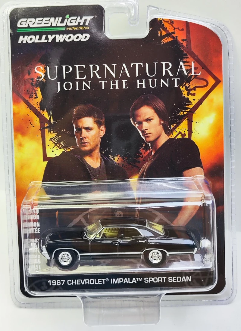 Model1:64 Supernatural 1967 Chevrolet Impala Sport Sedan Diecast Metal Alloy Model Car Toys For Kids Gift Collection
Model1:64 Supernatural 1967 Chevrolet Impala Sport Sedan Diecast Metal Alloy Model Car Toys For Kids Gift Collection