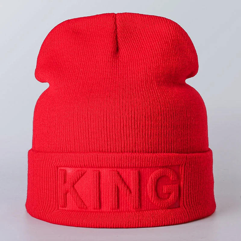 Winter Hat King Queen Beanies Fashion Hip Hop Couples Winter Knitted Cap Hip Hop Men Women Lovers Street Dance
Winter Hat King Queen Beanies Fashion Hip Hop Couples Winter Knitted Cap Hip Hop Men Women Lovers Street Dance