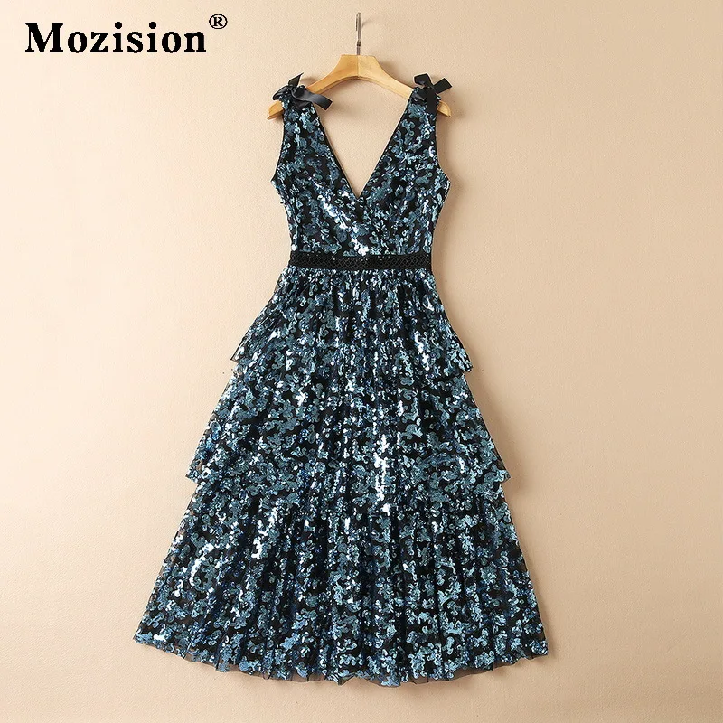 Mozision Sexy Dress Skirt 2021 Autumn New Style Double Shoulder Bow Wrap Chest V-neck Dress
Mozision Sexy Dress Skirt 2021 Autumn New Style Double Shoulder Bow Wrap Chest V-neck Dress