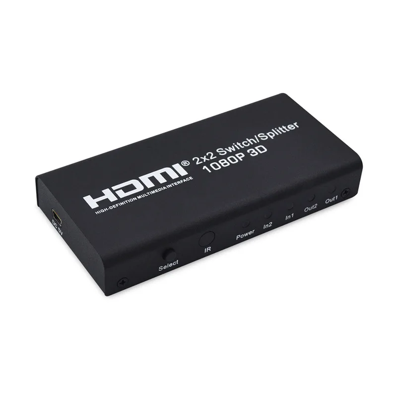 

Разветвитель видеосигнала HD 110 P HDMI 2x2, 240-1080 в
