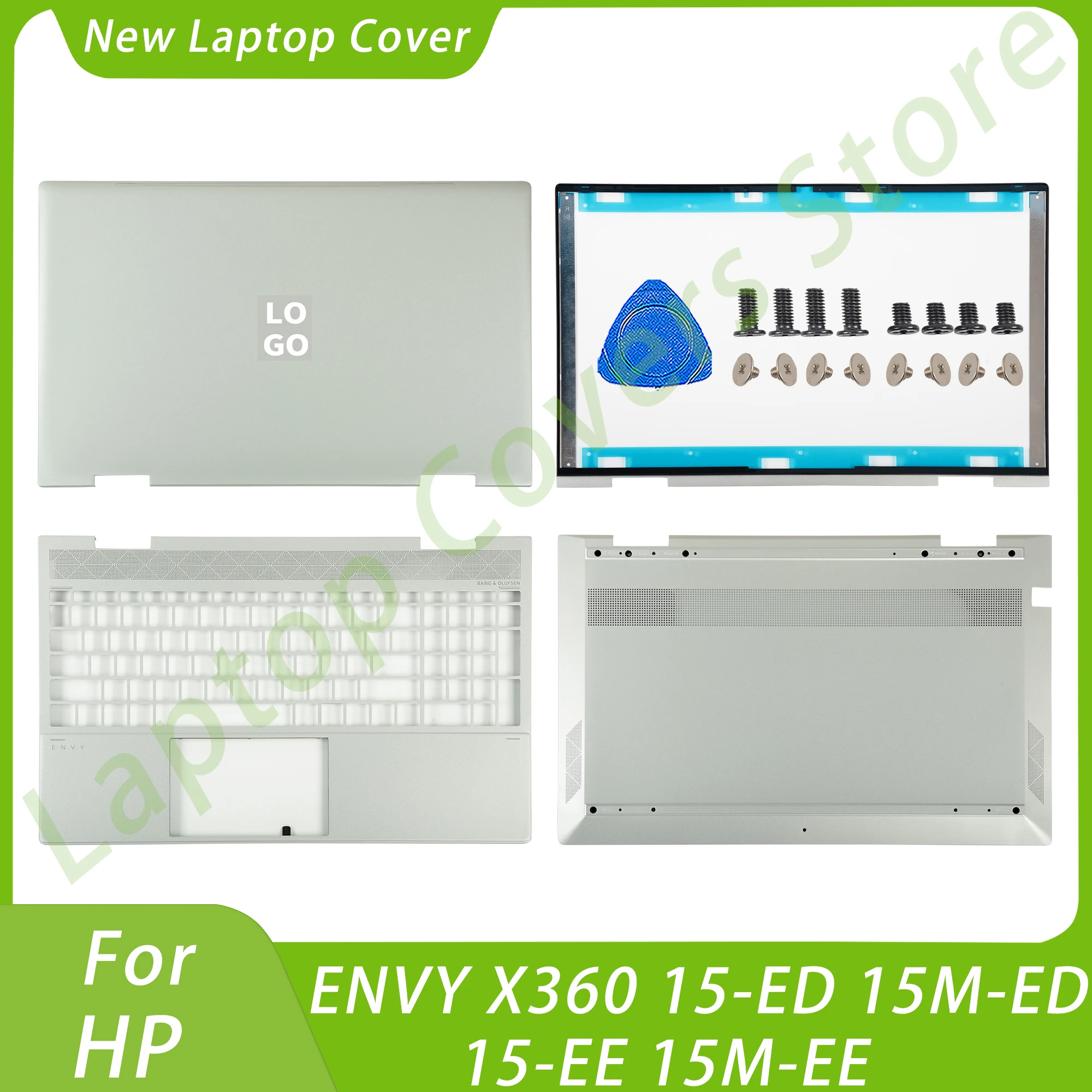 Детали для ноутбука HP ENVY X360 15-ED 15M-ED 15-EE 15M-EE, Новая задняя крышка ЖК-дисплея, передняя панель, Упор для рук, нижние петли, серебристая Замена
Детали для ноутбука HP ENVY X360 15-ED 15M-ED 15-EE 15M-EE, Новая задняя крышка ЖК-дисплея, передняя панель, Упор для рук, нижние петли, серебристая Замена