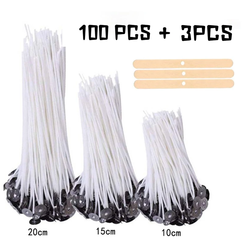 103pcs/set Original Smokeless Candle Wicks Soy Wax Core Woven Cotton Core Kerosene Lamp Wax Line Wood Accessories candles making
103pcs/set Original Smokeless Candle Wicks Soy Wax Core Woven Cotton Core Kerosene Lamp Wax Line Wood Accessories candles making