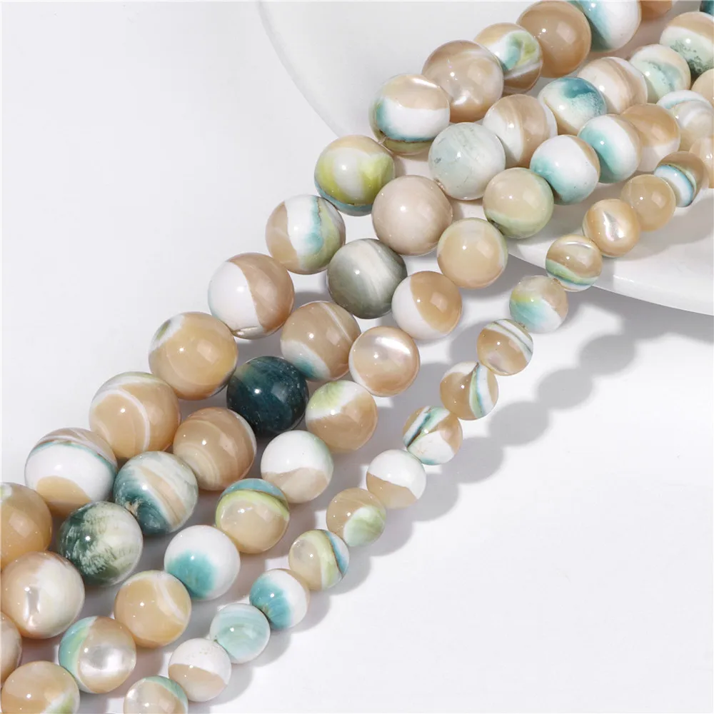 High Quality 8 10 12mm Round Shell Bead Natural Mother Of Pearl Mop Shell Beaded Loose Luminous Bead for Jewelry Making Beadwork
High Quality 8 10 12mm Round Shell Bead Natural Mother Of Pearl Mop Shell Beaded Loose Luminous Bead for Jewelry Making Beadwork