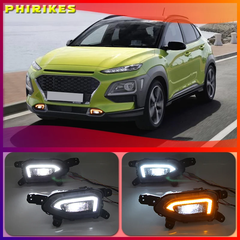 2 шт., автомобильные светодиодсветодиодный дневные ходовые огни для Hyundai Kona 2019 2020
2 шт., автомобильные светодиодсветодиодный дневные ходовые огни для Hyundai Kona 2019 2020