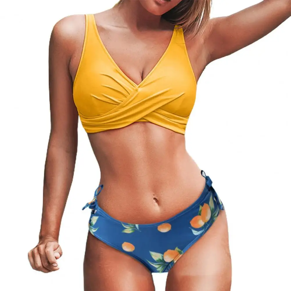Push Up Bikinis 2022 Sexy Women's Swimsuit 2Pcs/Set Floral Swimsuit Tie Belt Sexy Front Cross Bikini Set for Beach Swimmingwear
Push Up Bikinis 2022 Sexy Women's Swimsuit 2Pcs/Set Floral Swimsuit Tie Belt Sexy Front Cross Bikini Set for Beach Swimmingwear