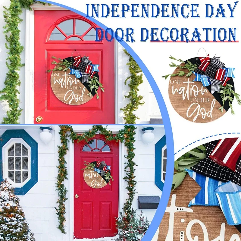One Nation Under God Front Door Hanger Wooden Independence Day Welcome Door Hanging Vertical Sign for Front Porch Decor CNIM Hot
One Nation Under God Front Door Hanger Wooden Independence Day Welcome Door Hanging Vertical Sign for Front Porch Decor CNIM Hot