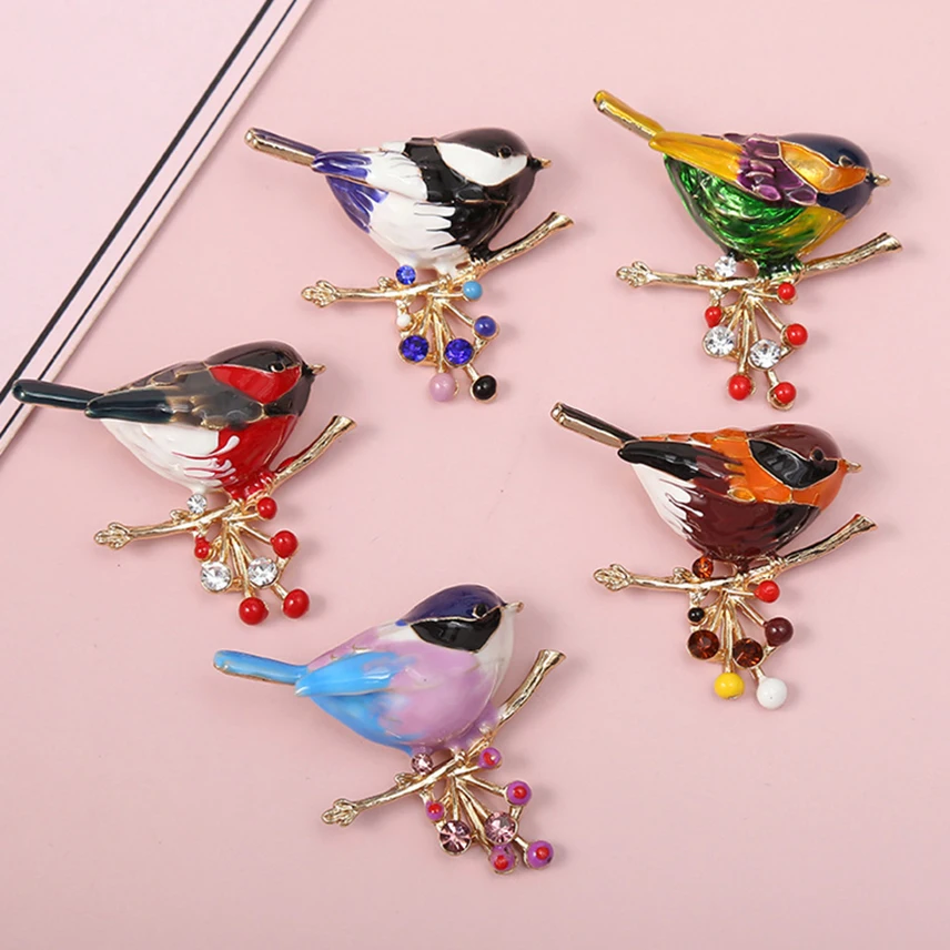Animal Multicolor Bird Brooch Pins for Women Girls Vintage Design Brooches Scarf Suit Corsage Enamel Pin Jewelry Accessories 
Animal Multicolor Bird Brooch Pins for Women Girls Vintage Design Brooches Scarf Suit Corsage Enamel Pin Jewelry Accessories
