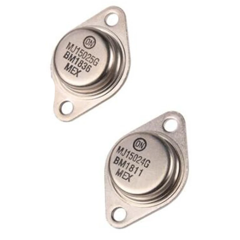 MJ15024 MJ15025 высокомощная Hi-Fi постоечная Золотая герметичная аудиосистема 1 пара трубок
MJ15024 MJ15025 высокомощная Hi-Fi постоечная Золотая герметичная аудиосистема 1 пара трубок