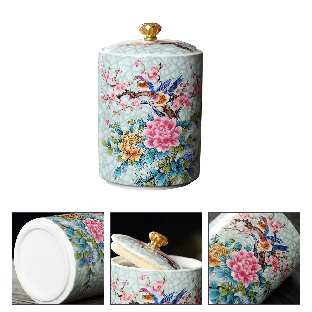 1 шт., керамическая чайная банка
1 шт., керамическая чайная банка