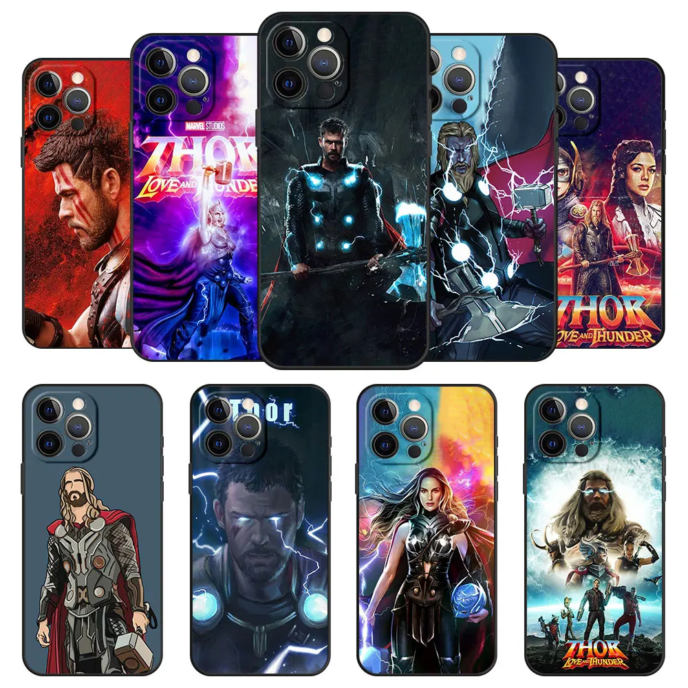Silicone Luxury Marvel Thor 4 Love And Thunder Case for iPhone 8 Plus SE XR 7 11 12 13 Pro Max XS 6S 6splus Celular Black
Silicone Luxury Marvel Thor 4 Love And Thunder Case for iPhone 8 Plus SE XR 7 11 12 13 Pro Max XS 6S 6splus Celular Black