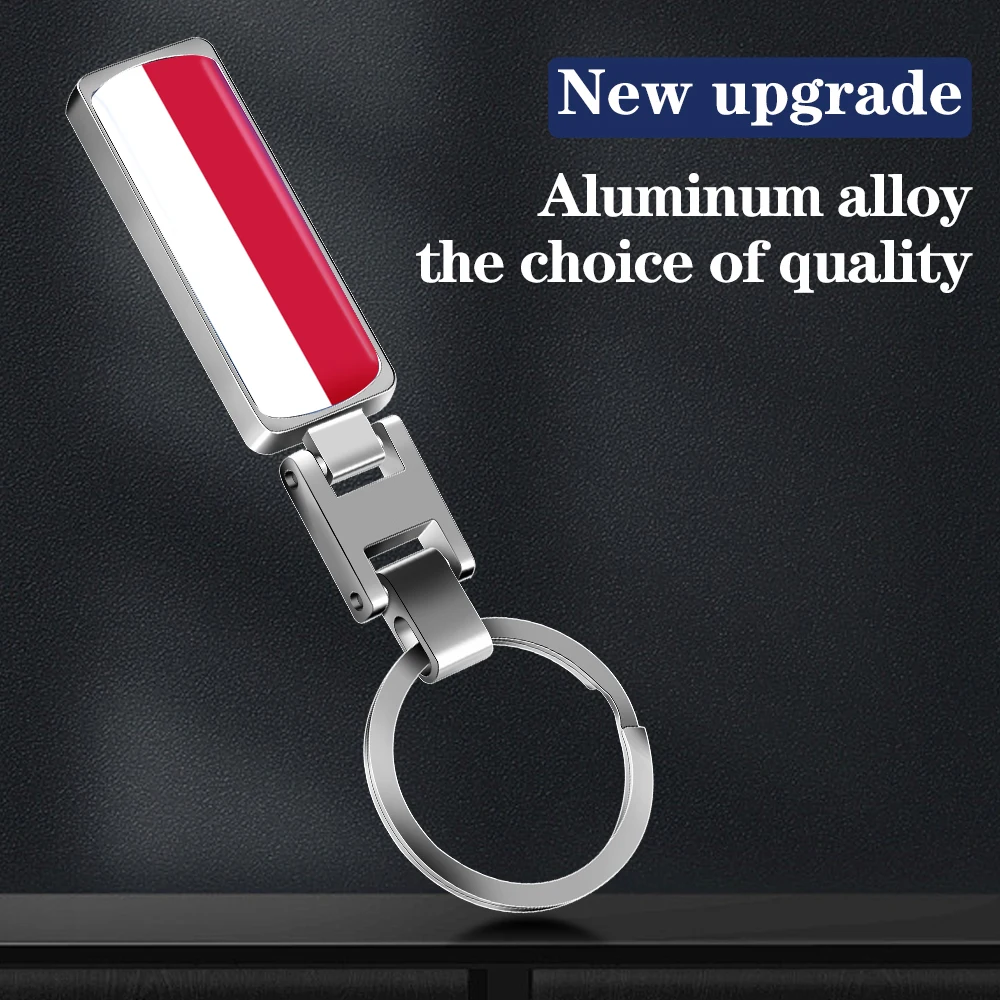 1Pcs Car Accessories Women Men Gifts 3D Metal Epoxy Logo Poland National Flag Trinket Keychain Souvenirs Key Rings Pendant
1Pcs Car Accessories Women Men Gifts 3D Metal Epoxy Logo Poland National Flag Trinket Keychain Souvenirs Key Rings Pendant
