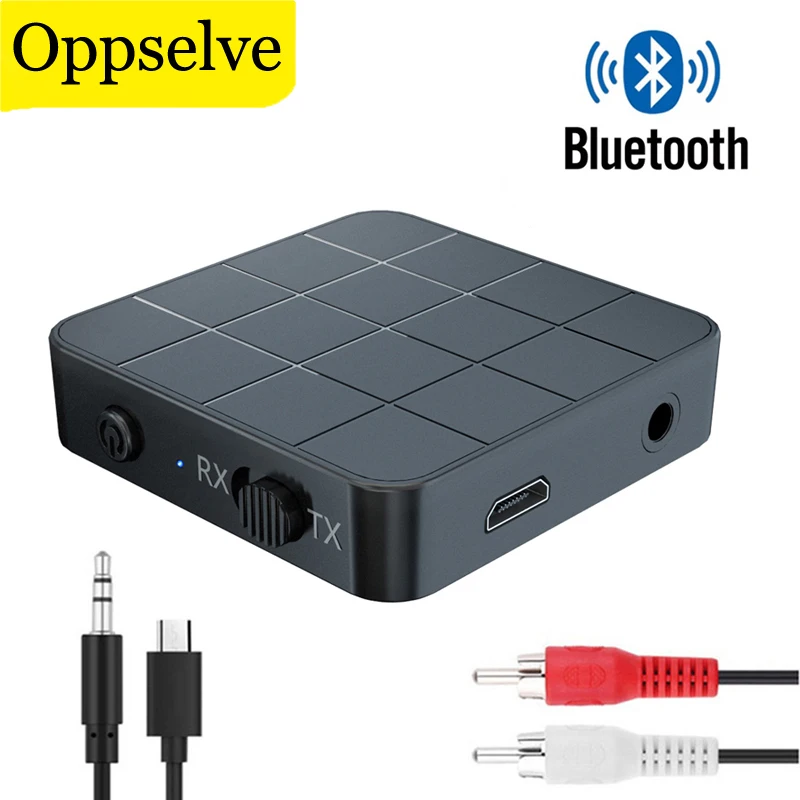 2 IN 1 Bluetooth 5.0 Audio Receiver Transmitter 3.5mm AUX Jack RCA USB Dongle Wireless Adapter with Mic For Car TV PC Headphone
2 IN 1 Bluetooth 5.0 Audio Receiver Transmitter 3.5mm AUX Jack RCA USB Dongle Wireless Adapter with Mic For Car TV PC Headphone