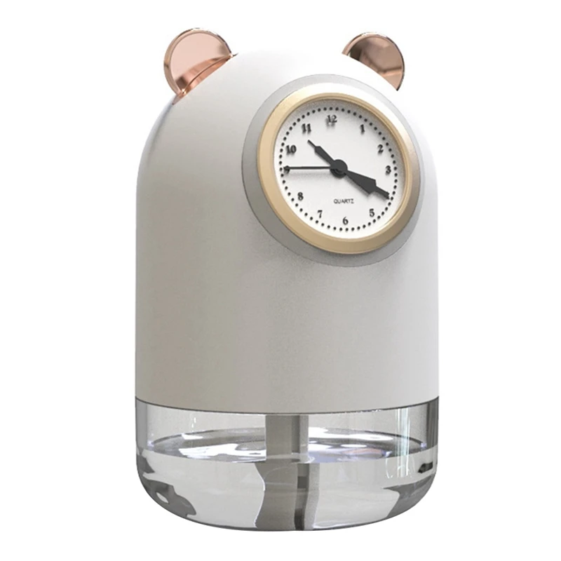 New Double Spray Cute Pet USB Mini Clock Humidifier Home Bedroom Mute Small Large Capacity
New Double Spray Cute Pet USB Mini Clock Humidifier Home Bedroom Mute Small Large Capacity
