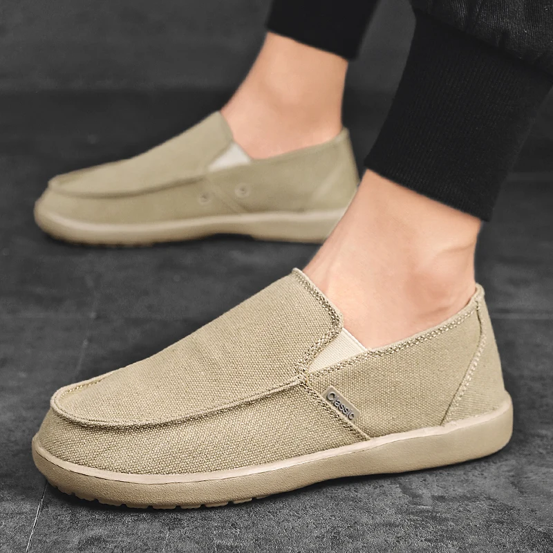 Washed Denim Vulcanized Flat Shoes Moccasin Fashion Slip On Loafer shoes Men's Classic Canvas Casual Lazy Shoes S12730-S12742 C1
Washed Denim Vulcanized Flat Shoes Moccasin Fashion Slip On Loafer shoes Men's Classic Canvas Casual Lazy Shoes S12730-S12742 C1