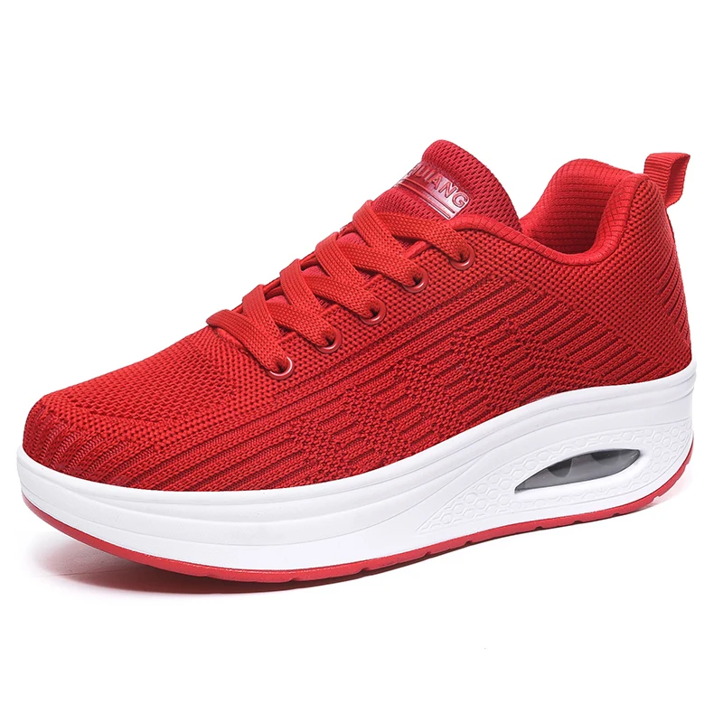 Women Platform Sneakers Red Air Cushion Rocking Shoes Women's Shoes Sports Casual Shoes Comfortable Shape Ups Height Increasing
Women Platform Sneakers Red Air Cushion Rocking Shoes Women's Shoes Sports Casual Shoes Comfortable Shape Ups Height Increasing