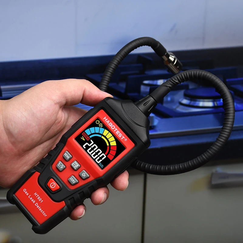 Gas Leak Detector Gas Analyzer Monitor Combustible Flammable Natural Tester PPM Meter 20% LEL Visible Audible Alarm HABOTEST
Gas Leak Detector Gas Analyzer Monitor Combustible Flammable Natural Tester PPM Meter 20% LEL Visible Audible Alarm HABOTEST