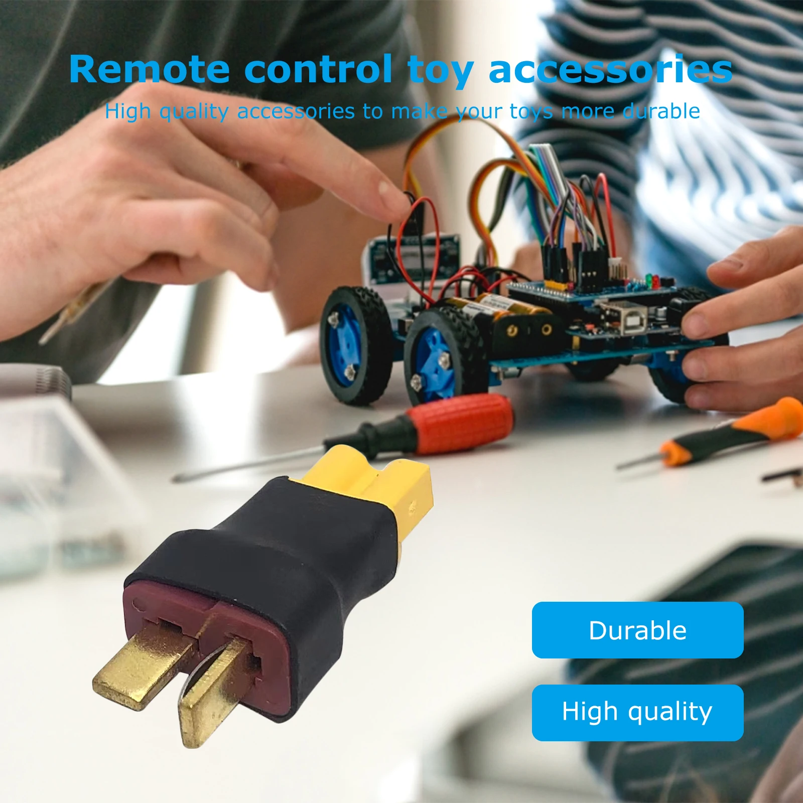Пластиковый параллельный адаптер с защитой от потери T-образный разъем для XT30
Пластиковый параллельный адаптер с защитой от потери T-образный разъем для XT30