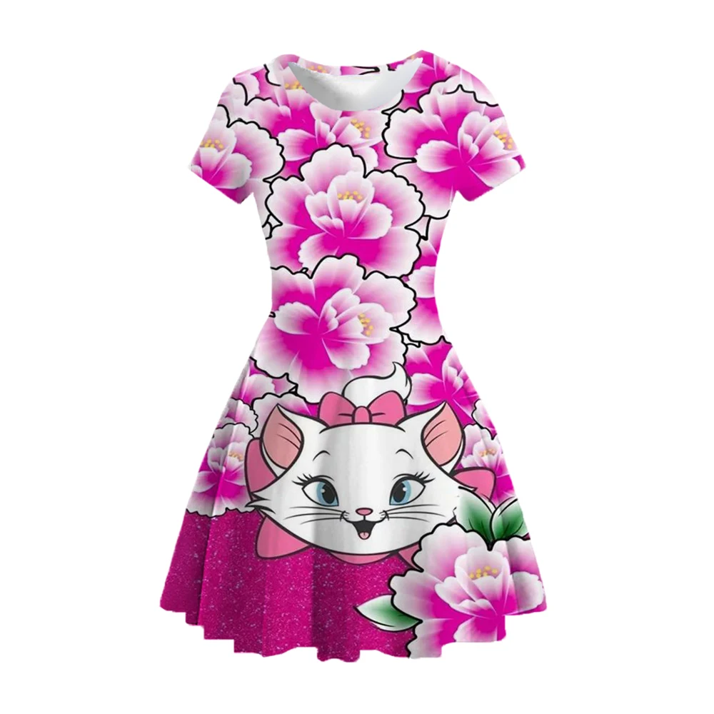 Summer Kids Clothes Pretty Korean Little Girls Dresses Disney pet Mary cat Princess Party Costume Vestidos 3D Outfits Clothing
Summer Kids Clothes Pretty Korean Little Girls Dresses Disney pet Mary cat Princess Party Costume Vestidos 3D Outfits Clothing