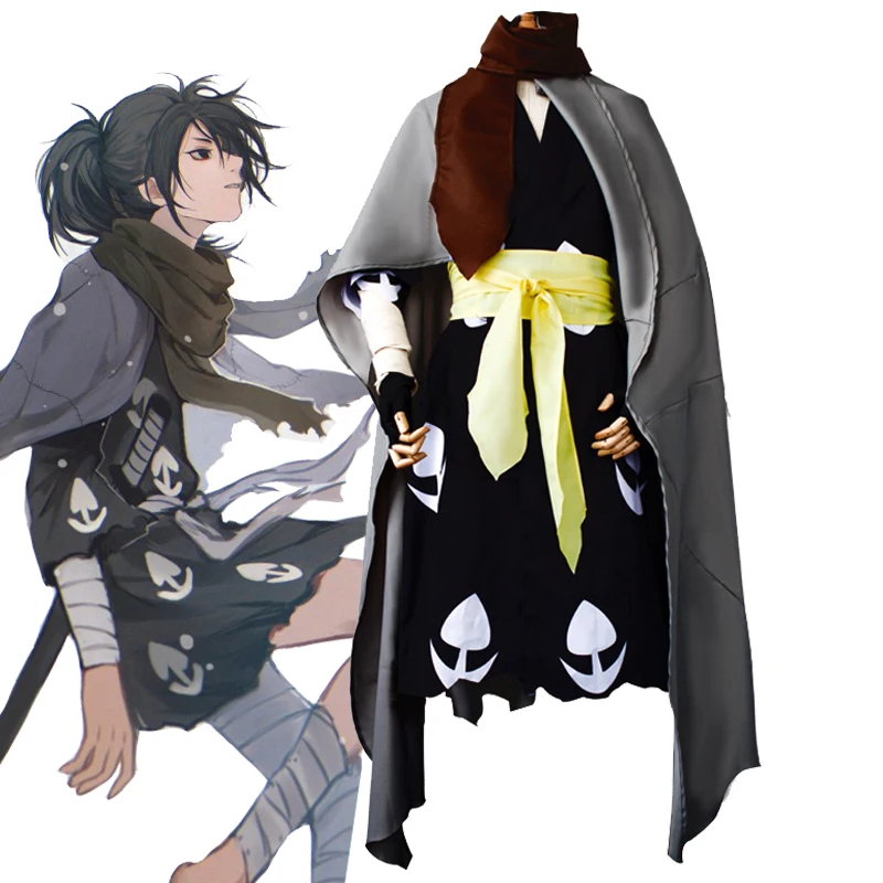 Anime Dororo Hyakkimaru Cosplay Costume Men Kimono Cloak Outfit For Halloween Carnival Party
Anime Dororo Hyakkimaru Cosplay Costume Men Kimono Cloak Outfit For Halloween Carnival Party