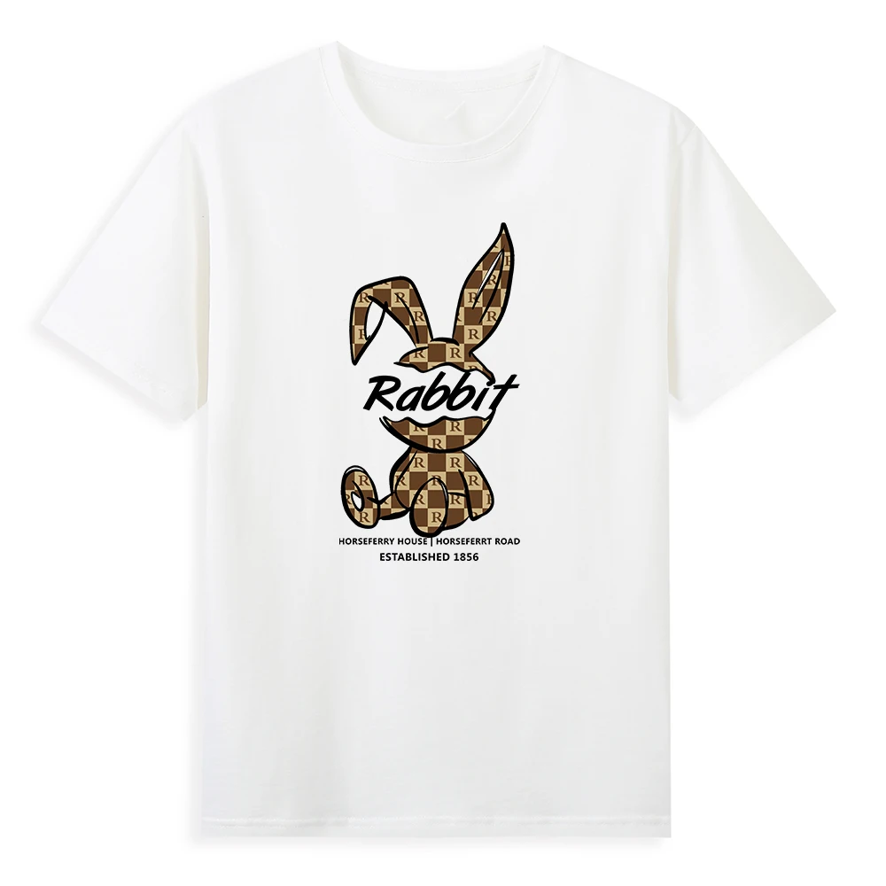 100% Pure Cotton T-shirt Fashion Printing Multiple Cute Rabbit Patterns High Quality Fashion Short Sleeve T-shirt
100% Pure Cotton T-shirt Fashion Printing Multiple Cute Rabbit Patterns High Quality Fashion Short Sleeve T-shirt