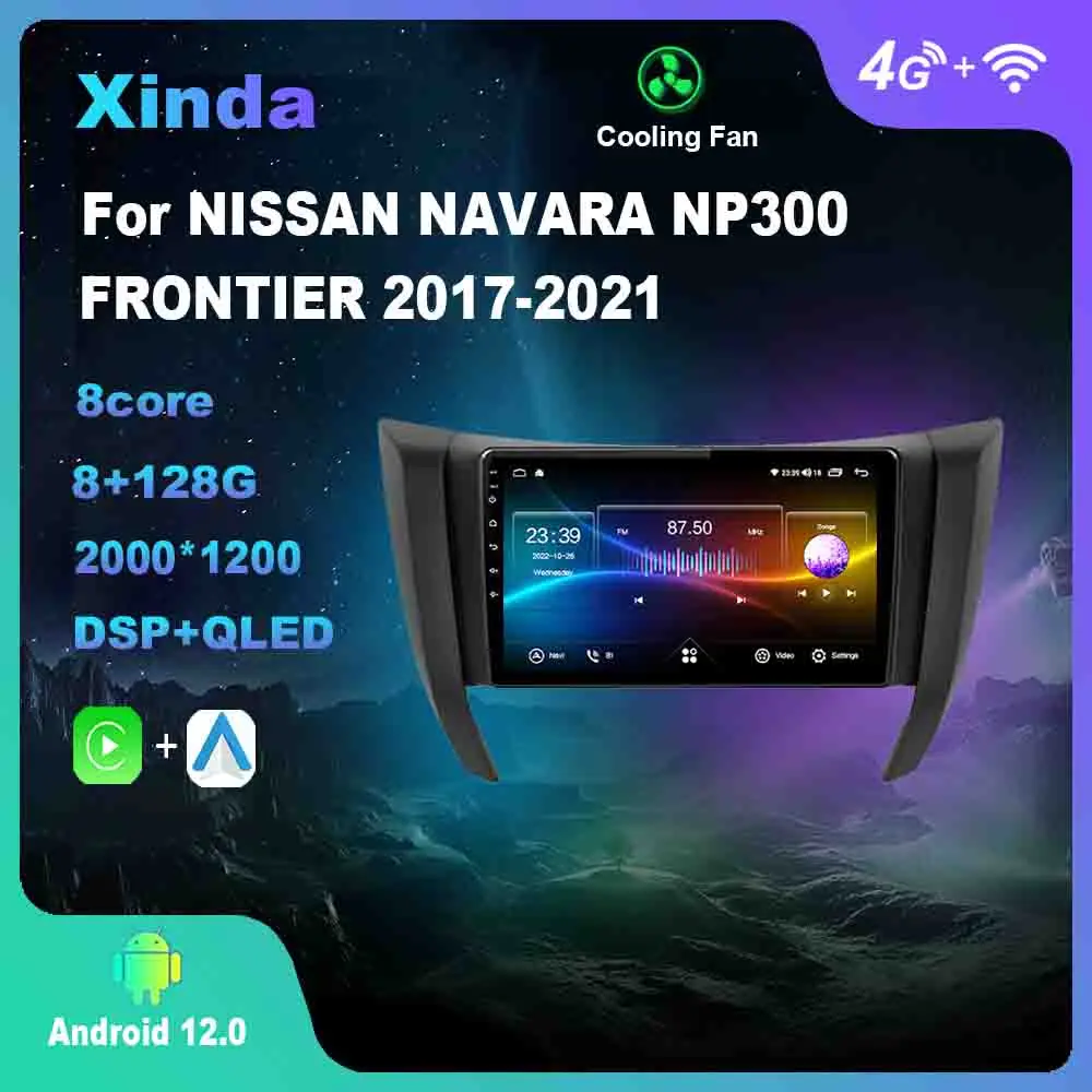 9 Inch Android 12.0 For NISSAN NAVARA NP300 FRONTIER 2017-2021 Multimedia Player Auto Radio GPS Carplay 4G WiFi Bluetooth DSP
9 Inch Android 12.0 For NISSAN NAVARA NP300 FRONTIER 2017-2021 Multimedia Player Auto Radio GPS Carplay 4G WiFi Bluetooth DSP
