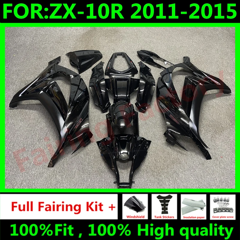 Motorcycle Fairings Kit for Ninja ZX-10R ZX10R zx 10r 2011 2012 2013 2014 2015 11 12 13 14 15 fairing tank cover set black
Motorcycle Fairings Kit for Ninja ZX-10R ZX10R zx 10r 2011 2012 2013 2014 2015 11 12 13 14 15 fairing tank cover set black
