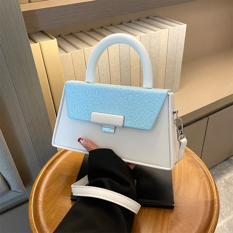 New Contrast color Small Flip Crossbody Bags for Women Fashion Tote Bag Leather Shoulder Bag Designer Female Handbags and Purses
New Contrast color Small Flip Crossbody Bags for Women Fashion Tote Bag Leather Shoulder Bag Designer Female Handbags and Purses