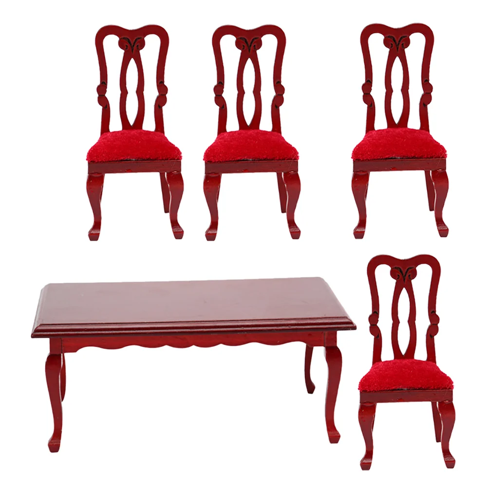 Vintage Chair Dining Set Furniture Model Tiny House 1/12 Scale Miniature Accessories
Vintage Chair Dining Set Furniture Model Tiny House 1/12 Scale Miniature Accessories